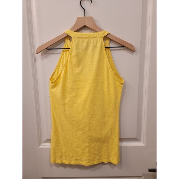 Lilly Pulitzer Yellow Ruffle Tank - Picture 2 of 6